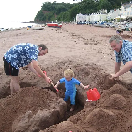 Dolphin Cottage Shaldon Esterno foto